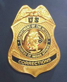 U. S. Department of Interior / Bureau of Indian Affairs Corrections Officer Seal